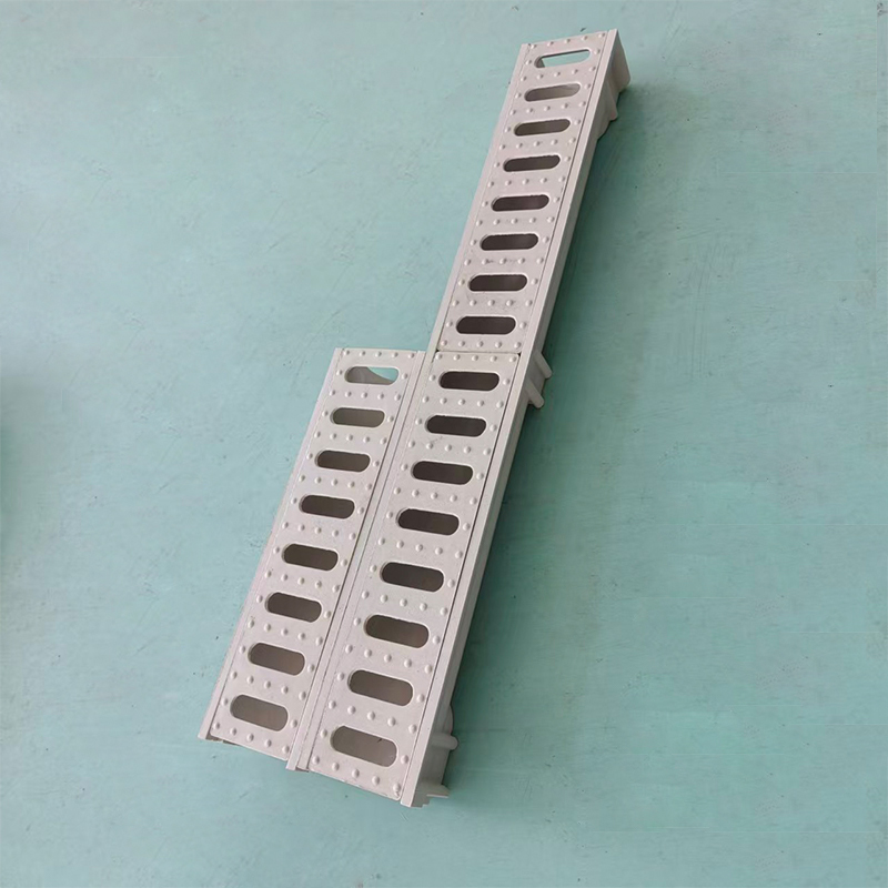 High-pressure lumalaban resin drainage channel